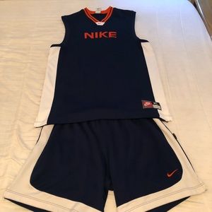 Men’s 90’s vintage bike basketball uniform sz XL